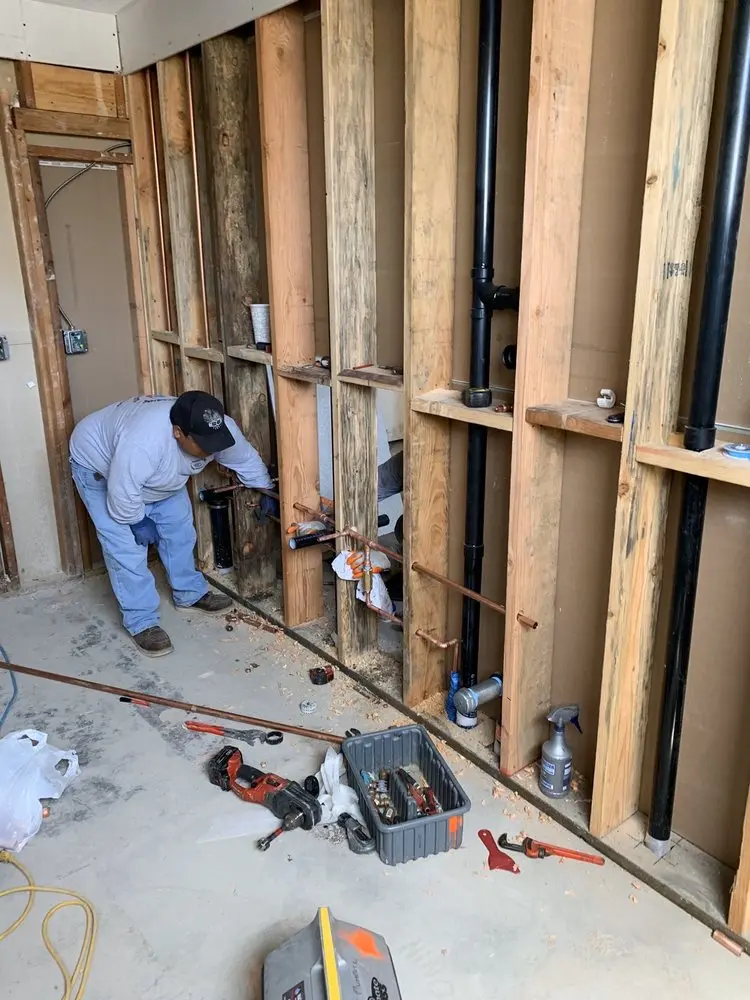 Commercial rough-in plumbing for Gas Line Repair in Palma Ceia West